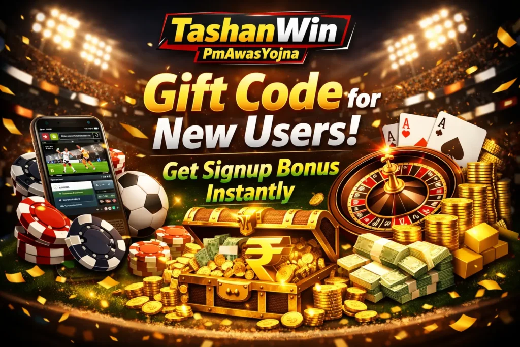 Tashan Win Gift Code for New Users Get Signup Bonus Instantly